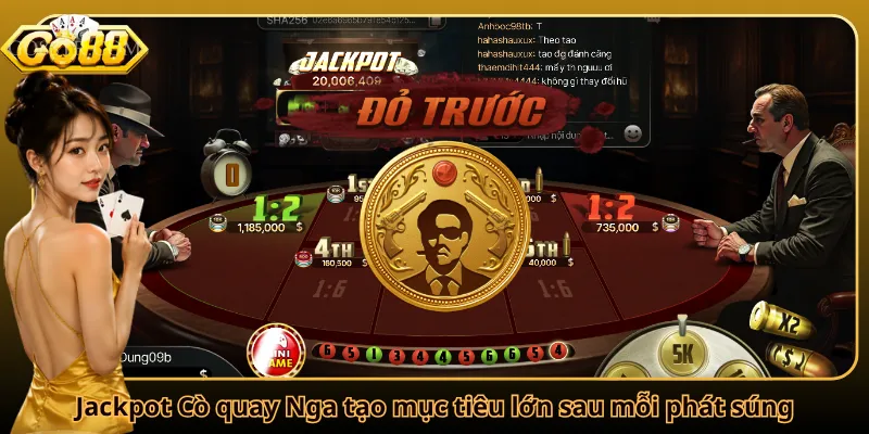 Jackpot Cò quay Nga tạo mục tiêu lớn sau mỗi phát súng